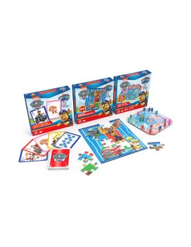 Spin Master Paw Patrol: Game Bundle - Jumbo Cards, Pop-Up Game, 24-Piece Puzzle (6066829)