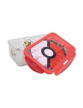 Stor: Pokemon: Thunderstruck - Rectangular Food Container (1070ml) (75782)