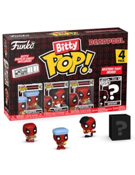 Funko Bitty Pop! 4-Pack: Deadpool - Bathtime Vinyl Figures