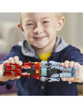 Hasbro Transformers Earthspark: Cyber-Combiner - Terran Twitch &amp; Robby Malto Action Figures (F8438)