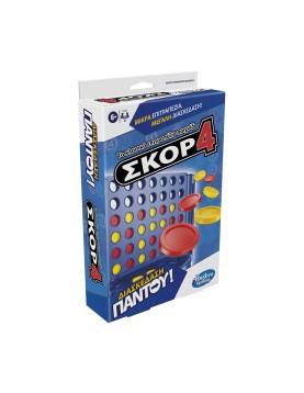 Hasbro Connect 4: Grab And Go - Board Game (Greek Language) (F8253)
