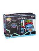 Funko Pop! & Tees (Adult): Lilo and Stitch - Gamer Stitch with Frog Vinyl Figure and T-Shirt (M)