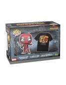 Funko Pop! & Tees (Adult): Deadpool & Wolverine - Deadpool & Wolverine Best Bubs Bobble-Head Vinyl Figure and T-Shirt (XL)