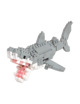 Bandai Nanoblock : Animal - White Shark Building Block Figure (NBC332)