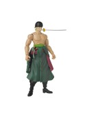 Bandai Anime Heroes: One Piece - Roronoa Zoro Three Sword Style Action Figure (37052)