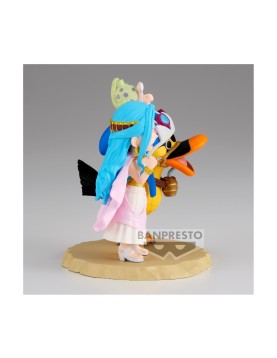 Banpresto WCF Log Stories: One Piece - Nefeltari Vivi &amp; Karoo Statue (7cm) (89559)