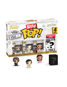 Funko Bitty Pop! 4-Pack: Harry Potter Goblet of Fire - Harry Potter, Cho Chang, Parvati Patil, Mystery Pop! Vinyl Figures