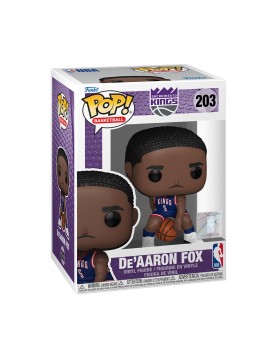 Funko Pop! Basketball: NBA Kings - De'Aaron Fox (City Edition 24-25) #203 Vinyl Figure