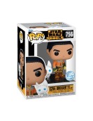 Funko Pop! & Buddy Disney Star Wars: Rebels - Ezra Bridger with Loth Cat (Special Edition) #756 Bobble-Head Vinyl Figure