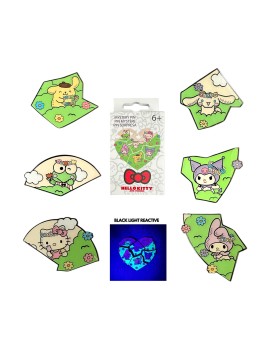 Loungefly Sanrio: Hello Kitty and Friends - Flower Crown Puzzle Blind Box Enamel Pins (SANPN0261-EA)