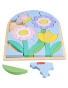 Fisher-Price: Wooden Flower Puzzle Blocks (HXT97)