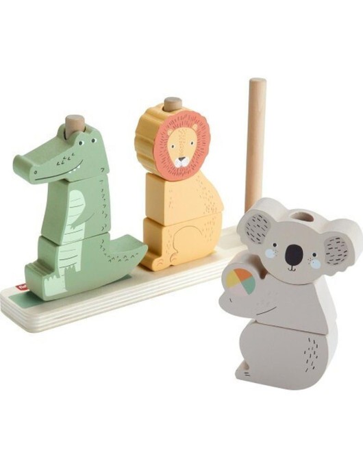 Fischer-Price: Wooden Stack & Sort Animals (HXV04)