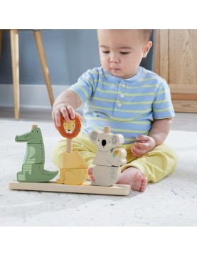 Fischer-Price: Wooden Stack &amp; Sort Animals (HXV04)