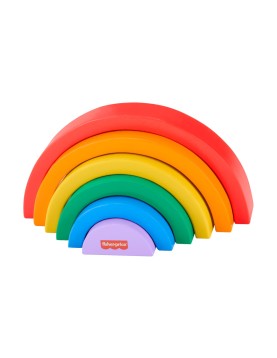 Fisher-Price - Wooden Stacking Rainbow (HXT73)