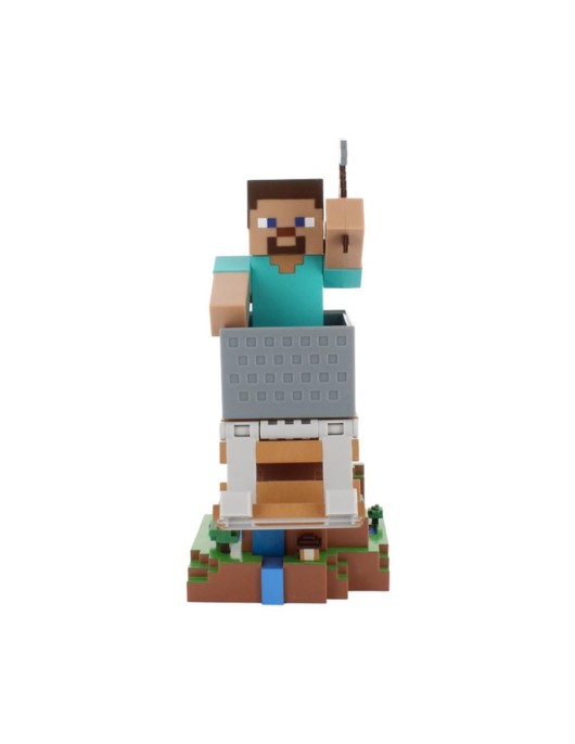 EXG Cable Guys: Minecraft - Steve Phone & Controller Holder (CGCRMC400728)