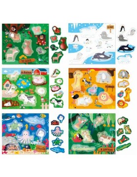 Headu Τα Ζώα σε Παζλ Μοντεσσόρι (50.23011)