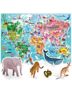 Headu Ο Γύρος του Κόσμου Παζλ Γίγας (50.55867)