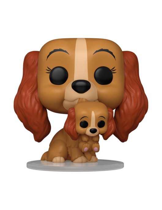 Funko Pop! Disney: Lady & the Tramp (70th Anniversary) - Lady with Puppy #1553 Vinyl Figure