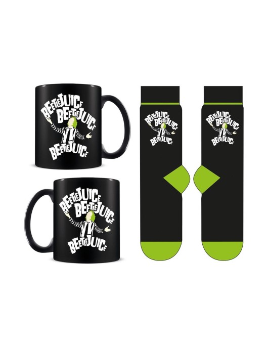Pyramid Beetlejuice Mug & Sock Set (GP86922)