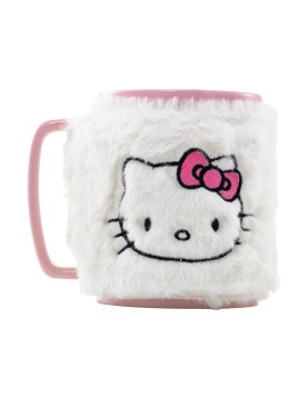 Pyramid Sanrio: Hello Kitty - Fuzzy Mug with Removable Cover (FZMG2401850)