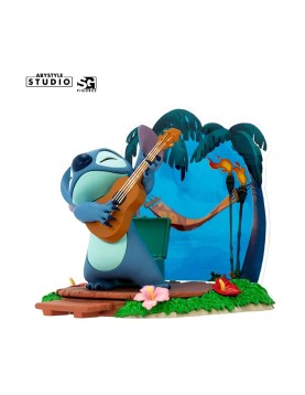 Abysse Disney: Stitch - Guitar Statue (10cm) (ABYFIG138)