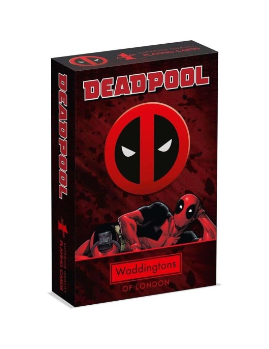 Winning Moves: Waddingtons No.1 - Deadpool Playing Cards (WM04686-EN1)