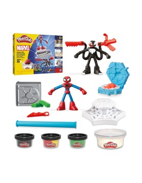 Hasbro Play-Doh Marvel: Spider-man - Launch And Slice Battle (F9827)