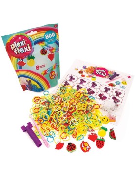 AS Plexi-Flexi: 800 Looms &amp; 8 Charms (Random) (1080-25566)