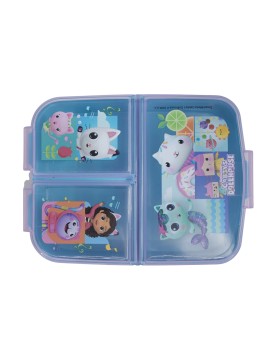 Stor: Gabby Dollhouse - Multi Compartment Sandwich Box (21220)