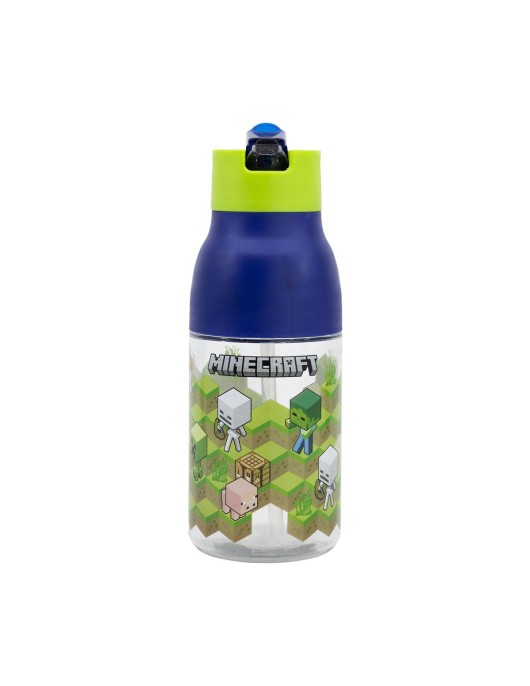Stor: Minecraft - Isometric Double Opening Sipper Ecozen Bottle (420ml) (40465)