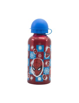 Stor: Marvel: Spiderman Arachnid Grid - Aluminium Bottle (400ml) (74734)