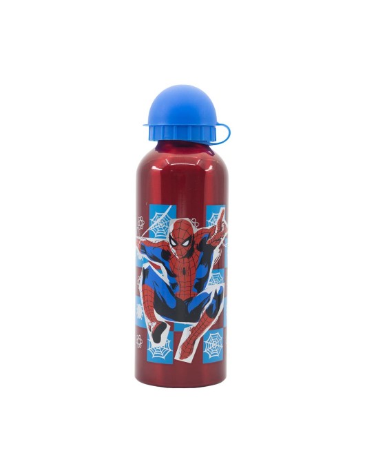 Stor: Marvel: Spiderman Arachnid Grid - High Aluminium Bottle (530ml) (74760)
