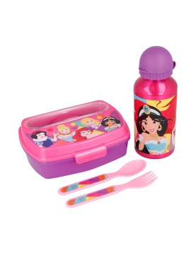 Stor: Disney Princess: Bright &amp; Bold - 4 Pcs Urban Back to School Set In Gift Box (51263)