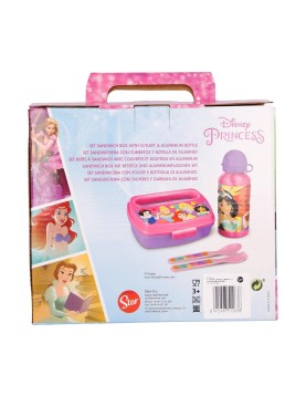 Stor: Disney Princess: Bright &amp; Bold - 4 Pcs Urban Back to School Set In Gift Box (51263)