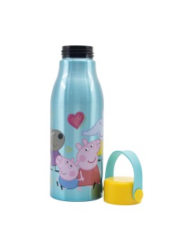Stor: Peppa Pig Core 2022 - Flexi Handle Aluminium Bottle (760ml) (13961)