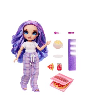 MGA Rainbow High: Junior High Pajama Party - Violet Willow Doll (503705)