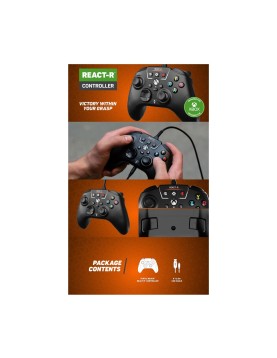 Turtle Beach: React-R - Wired Controller [For XBOX, PC] (Color: Black)