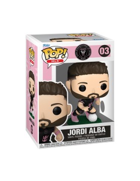 Funko Pop! Football MLS: Inter Miami - Jordi Alba (Away) #03Vinyl Figure
