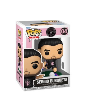 Funko Pop! Football MLS: Inter Miami - Sergio Busquets (Away) #04 Vinyl Figure