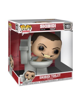 Funko Pop! Jumbo: Skibidi Toilet - Skibidi Toilet #1955 Vinyl Figure (10")