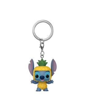 Funko Pocket Pop! Disney: Lilo &amp; Stitch - Stitch As Pineapple Vinyl Figure Keychain