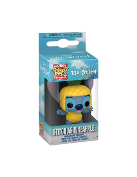 Funko Pocket Pop! Disney: Lilo &amp; Stitch - Stitch As Pineapple Vinyl Figure Keychain