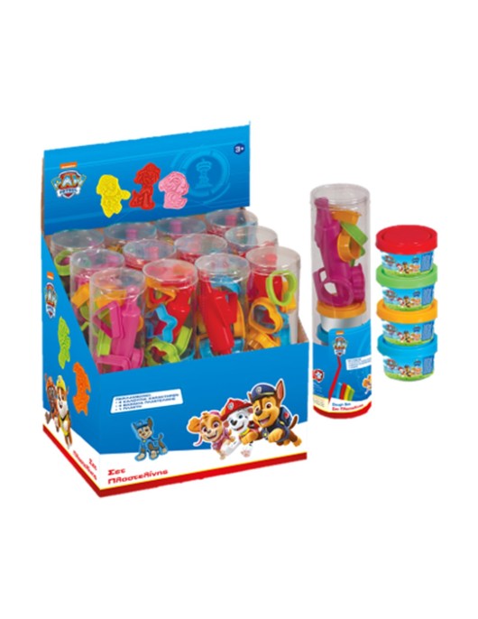 John Hellas: Paw Patrol Πλαστελίνη και Καλούπια σε Σωλήνα Τεμάχιο (03980PM)