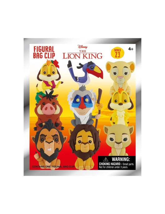 Monogram Disney: The Lion King (Series23) (Blind Bag/Random) 3D Foam Bag Clips Figures (85220)
