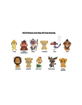 Monogram Disney: The Lion King (Series23) (Blind Bag/Random) 3D Foam Bag Clips Figures (85220)