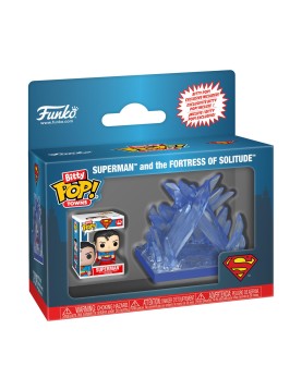 Funko Bitty Pop! Towns DC: Superman - Superman and The Fortress of Solitude Vinyl Figures