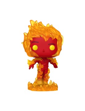 Funko Pop! Marvel: The Fantastic 4 First Steps - Human Torch #1517 Bobble-Head Vinyl Figure