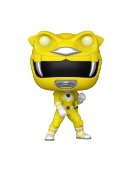 Funko Pop! Movies: Mighty Morphin Power Rangers The Movie - Yellow Ranger (Glows in The Dark) #1781 Vinyl Figure