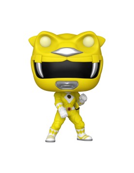 Funko Pop! Movies: Mighty Morphin Power Rangers The Movie - Yellow Ranger (Glows in The Dark) #1781 Vinyl Figure
