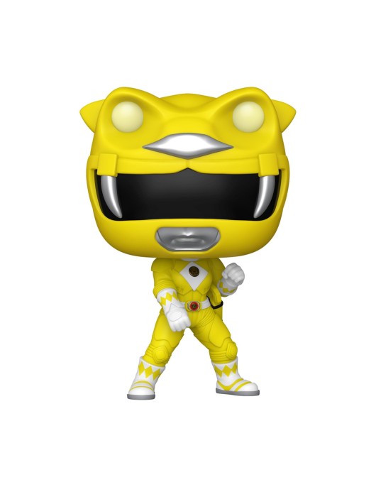 Funko Pop! Movies: Mighty Morphin Power Rangers The Movie - Yellow Ranger (Glows in The Dark) #1781 Vinyl Figure